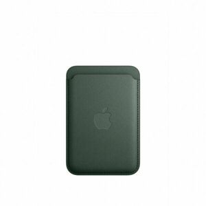 Husa de protectie Apple FineWoven Wallet with MagSafe, Evergreen imagine