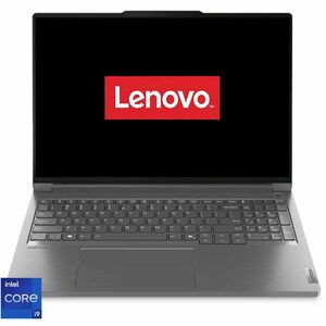 Laptop Lenovo 16'' ThinkBook 16p G5 IRX, 3.2K IPS 165Hz, Procesor Intel® Core™ i9 14900HX (36M Cache, up to 5.80 GHz), 32GB DDR5, 1TB SSD, GeForce RTX 4060 8GB, No OS, Storm Grey imagine