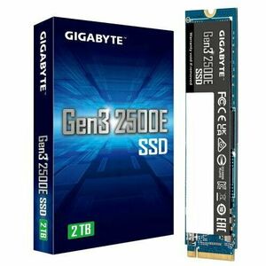 SSD GIGABYTE 2500E GEN3 2TB PCI Express 3.0 x4 M.2 2280 imagine