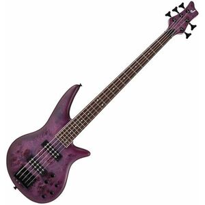 Jackson X Series Spectra Bass SBXP V IL Transparent Purple Burst imagine