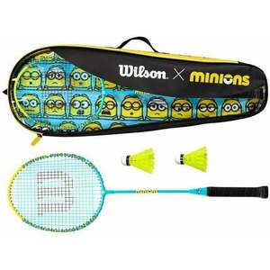 Wilson Minions 2.0 Badminton Set Blue/Black/Yellow L2 Set Badminton imagine