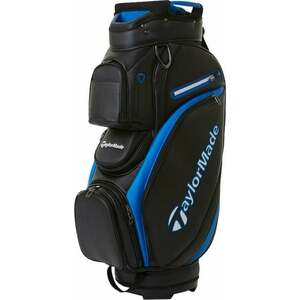 TaylorMade Deluxe Cart Bag Black/Blue Geanta pentru golf imagine