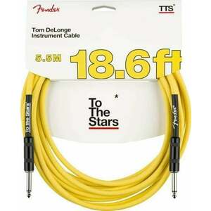 Fender Tom DeLonge 18.6' To The Stars Instrument Cable Galben 5, 5 m Drept - Drept imagine