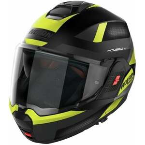 Nolan N120-1 Subway N-Com Flat Black Yellow S Casca imagine