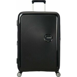 American Tourister Soundbox Spinner EXP 77/28 Large Check-in Bass Black 97/110 L Luggage imagine