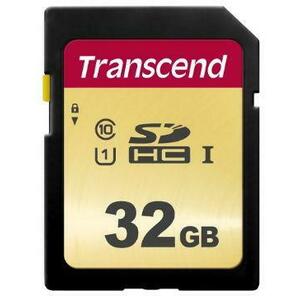 Card de memorie Transcend TS32GSDC500S, SDHC, 32GB, Clasa 10 UHS-I U1 imagine