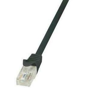 Cablu UTP LogiLink CP1093U, Patchcord, CAT.5e, 10m (Negru) imagine