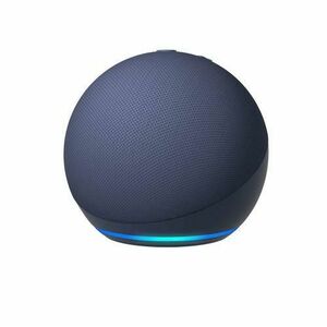 Boxa portabila Amazon Echo Dot 5th Gen, Wi-Fi, Bluetooth, Cu Asistent Personal Alexa (Albastru) imagine