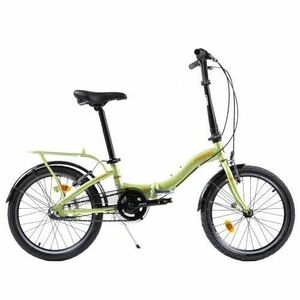 Bicicleta Pegas Camping 20 inch, Aluminiu 3S (Verde) imagine