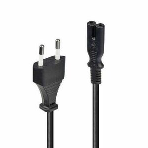 Cablu alimentare Lindy LY-30423, Euro C8 - IEC C7, 5m, Negru imagine