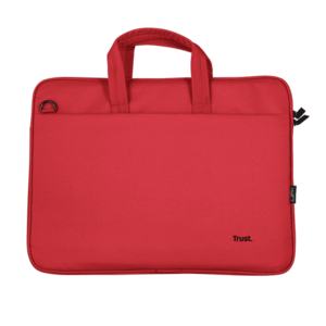 Geanta laptop Trust Bologna Eco, 16 inch(40cm), greutate 430 grame, Rosu imagine