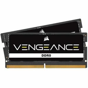 Memorie Corsair Vengeance CMSX32GX5M2A5600C48, SODIMM, DDR5, 32GB (2x16GB), 5600 MHz, CL48, 1.4V, Negru imagine