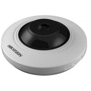 Camera IP Fisheye Hikvision DS-2CD2935FWD-I, 3MP, Lentila 1.16mm, IR 8m imagine