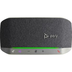 Boxa videoconferinta Poly Sync 20, Certificat Microsoft Teams, Microfon, Wireless, Bluetooth (Negru/Gri) imagine
