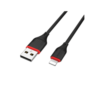 Cablu Date si Incarcare USB la MicroUSB Borofone Enjoy BX17, 1 m, Negru imagine