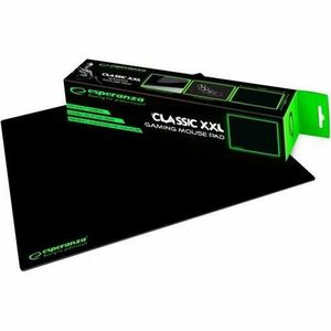 Mousepad ESPERANZA Clasic XXL pentru gaming, 800x240x2mm (Negru/Verde) imagine