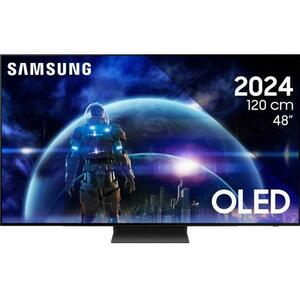 Televizor OLED Samsung 122 cm (48inch) QE48S90DA, Ultra HD 4K, Smart TV, WiFi, CI+ imagine