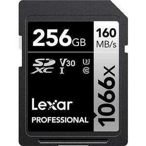 Card de memorie Lexar Professional 1066x, 256GB, SDXC, UHS-I U3, V30 imagine