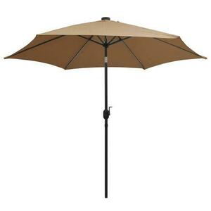 Umbrela de exterior vidaXL 47363, 300 x 240 cm, Gri taupe imagine