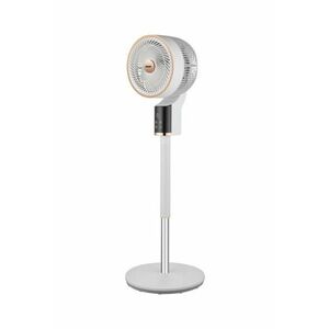 Ventilator de podea cu circulatie a aerului Zass ZACF 01, 50 W, Oscilatie 3 D, 3 Trepte de viteza, Inaltime reglabila de la 81 cm la 105 cm (Alb) imagine