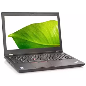 Laptop Refurbished Lenovo ThinkPad P52 Intel Core i7-8750H 2.20 GHz up to 4.10 GHz 16GB DDR4 256GB SSD 15.6 inch Webcam imagine