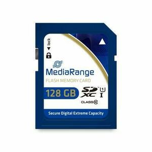 Card de memorie MediaRange MR969, 128GB, SDXC, Clasa 10, UHS-1 imagine
