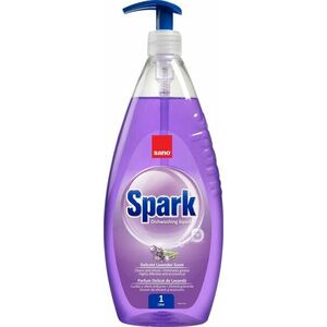 Detergent lichid pentru degresarea vaselor SANO Spark, 1 litru, cu miros de lavanda imagine