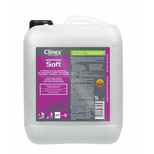 Detergent CLINEX Dispersion SOFT, 5 L, pentru curatare, polisare si stralucire suprafete diverse imagine