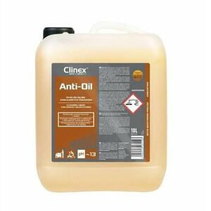 Detergent CLINEX Anti-Oil, 10 litri, pentru suprafete imbibate in ulei imagine