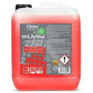 Detergent lichid Clinex W3 Active Bio, 5 litri, pentru curatare toalete si bai imagine