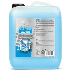Solutie Clinex NanoProtect Glass, 5 litri, pentru spalat geamuri, efect anti-aburire imagine