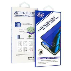 Folie de protectie Ecran Anti Blue Light OEM pentru Samsung Galaxy A32 A325, Sticla Securizata, Full Glue, Neagra imagine