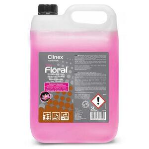 Detergent lichid CLINEX Floral Blush, 5 litri, pentru curatarea pardoselilor imagine