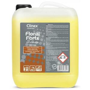 Detergent lichid concentrat CLINEX Floral Forte, 5 L, pentru curatare pardoseli imagine