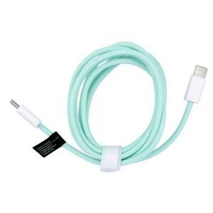 Cablu Date si Incarcare USB-C - USB-C OEM C263, 60W, 1.5m, Verde imagine
