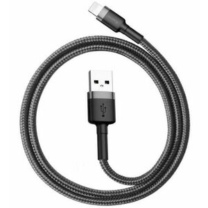 Cablu Date si Incarcare USB-A - Lightning Baseus Cafule, 18W, 0.5m, Gri imagine