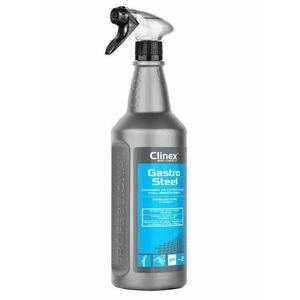 Detergent CLINEX Steel, 1 litru, pentru suprafete si echipamente din otel inoxidabil imagine