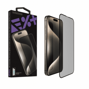 Folie protectie Next One All-Rounder Privacy Glass pentru iPhone 15 Pro Max imagine