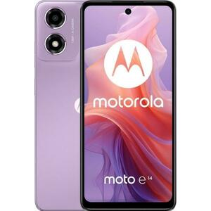 Telefon Mobil Motorola Moto E14, Procesor Unisoc T606 Octa-Core, IPS LCD touchscreen 6.56inch, 2GB RAM, 64GB Flash, Camera 13MP, Wi-Fi, 4G, Dual Sim, Android (Violet) imagine