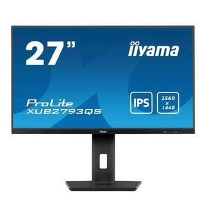 Monitor IPS LED Iiyama 27inch XUB2793QS-B6, QHD (2560 x 1440), HDMI, DisplayPort, Boxe, Pivot, 100 Hz, 1 ms (Negru) imagine