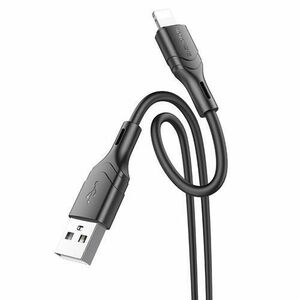 Cablu de date si incarcare Borofone BX99, USB-A - Lightning, 18W, 1m (Negru) imagine