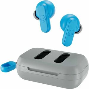 Casti Audio In Ear, Skullcandy, Dime 2 True wireless, Bluetooth, Light Grey Blue imagine