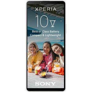 Telefon mobil Sony Xperia 10 V, Dual SIM, 6GB RAM, 128GB, 5G, Alb imagine