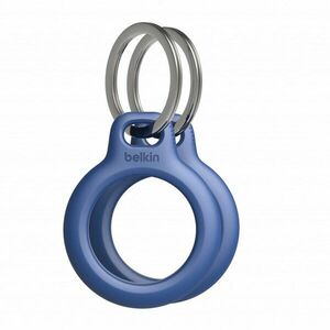 Suport securizat Belkin cu inel pentru AirTag Apple, 2 bucati, Albastru imagine