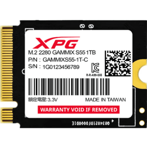 SSD ADATA XPG Gammix S55 1TB PCI Express 4.0 x4 M.2 2230 imagine
