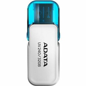 Memorie USB ADATA UV240, 64GB, USB 2.0, alb imagine