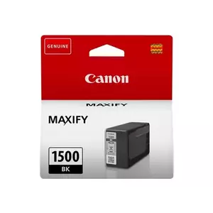 Cartus Inkjet Canon PGI-1500BK Black 12.4ml imagine