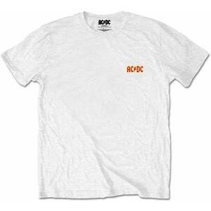 AC/DC Tricou Logo White S imagine