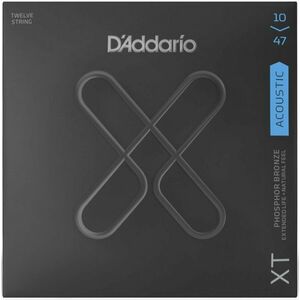 D'Addario XTAPB1047-12 Set de corzi pentru chitară acustică imagine