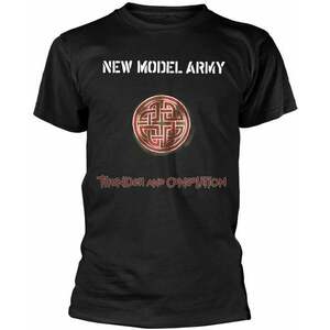 New Model Army Tricou Thunder And Consolation Black XL imagine